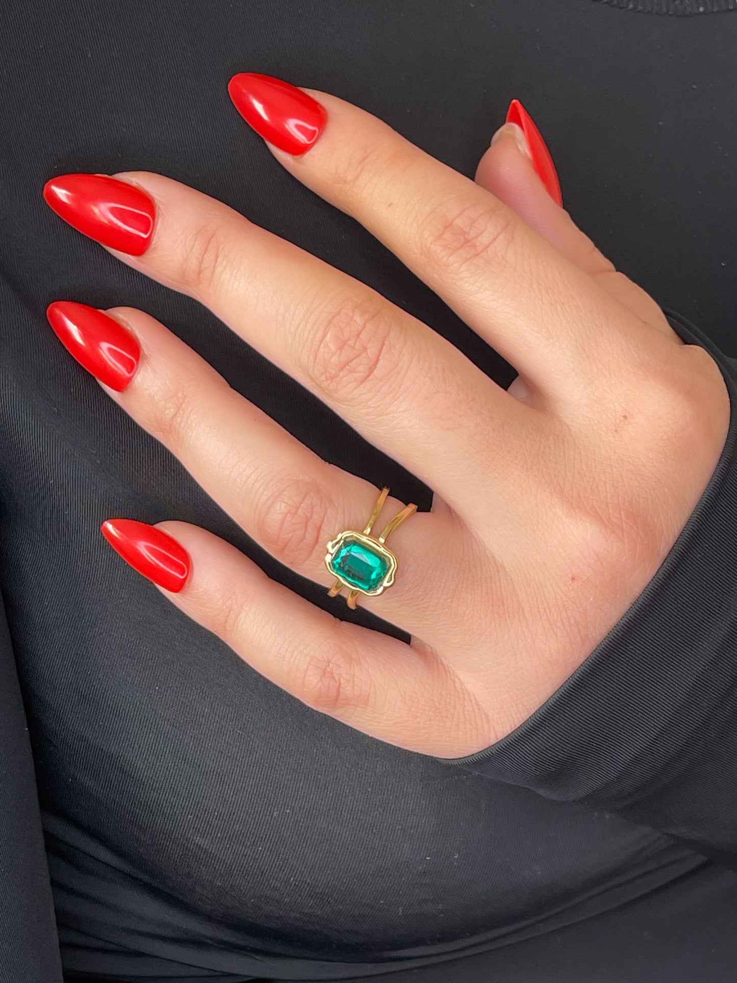 Bague Linda - Cristal Swarovski & Acier Inoxydable