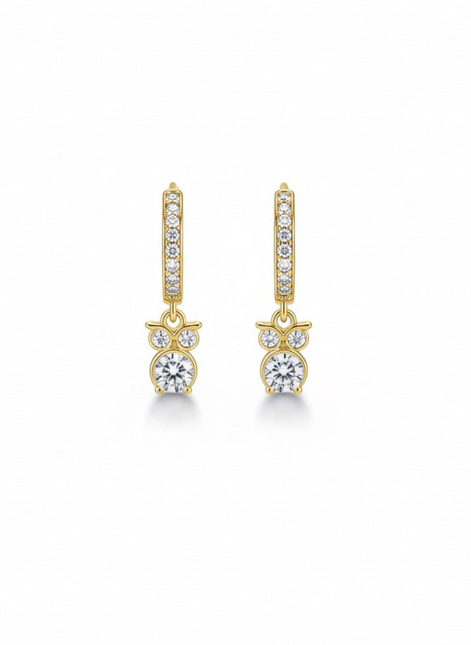 Boucles d'oreilles Hibou