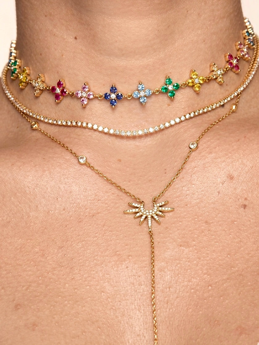 COLLIER LEÏA MULTIFLASHY