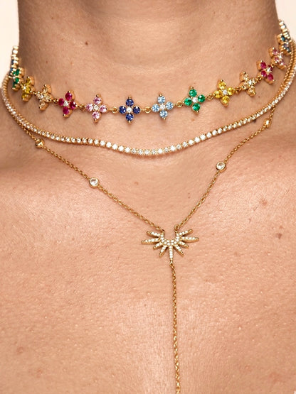 COLLIER LEÏA MULTIFLASHY