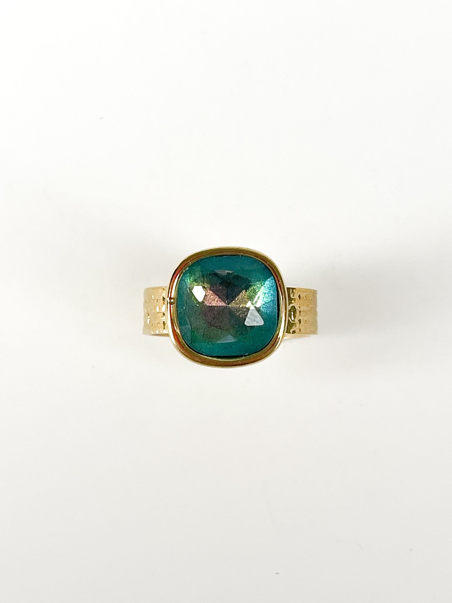Bague Lydia - Cristal Swarovski & Acier Inoxydable