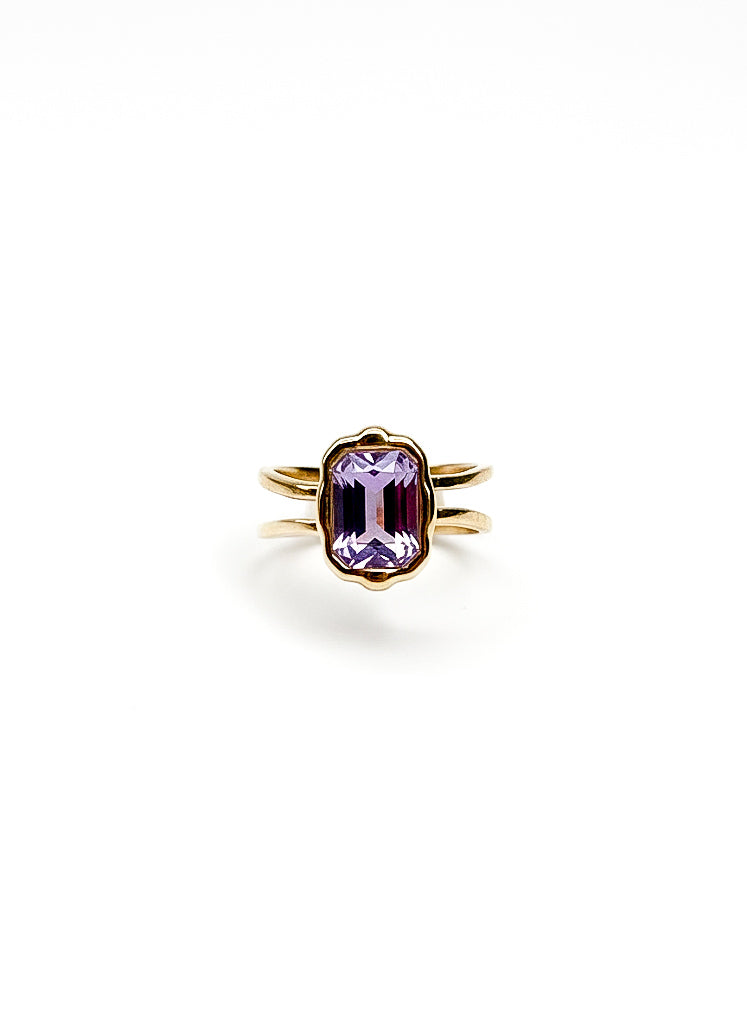 Bague Linda - Cristal Swarovski & Acier Inoxydable