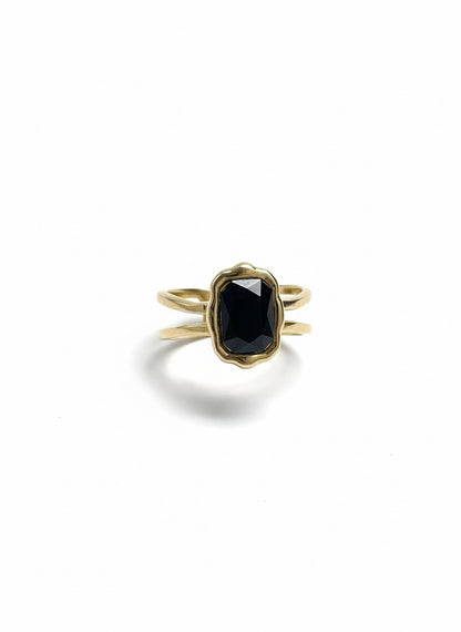 Bague Linda - Cristal Swarovski & Acier Inoxydable