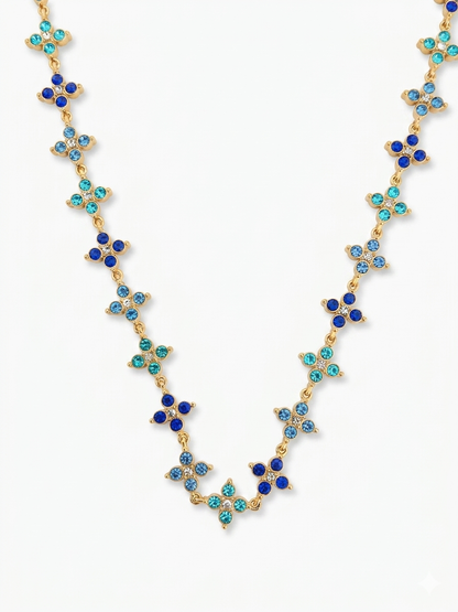 COLLIER LEÏA BLEU