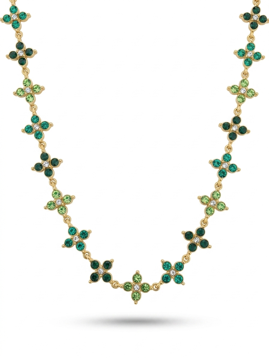 COLLIER LEÏA VERT