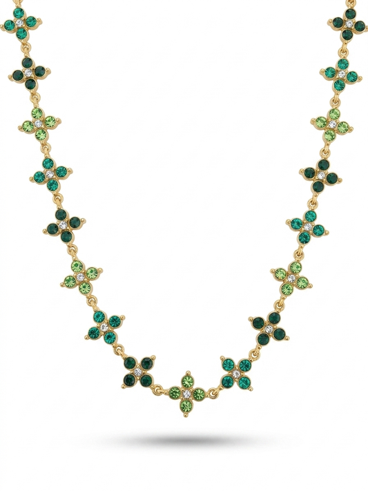 COLLIER LEÏA VERT