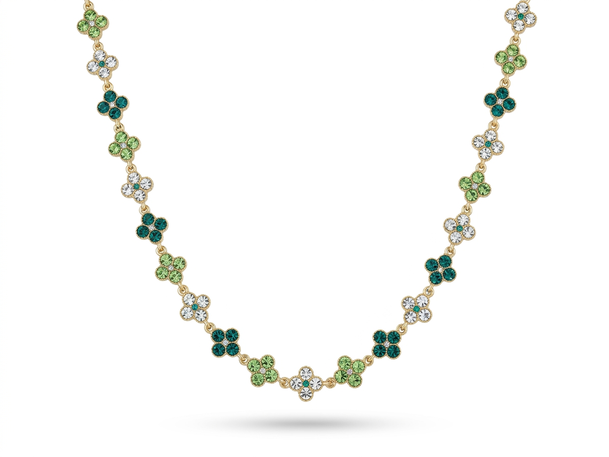 COLLIER LILWEN VERT